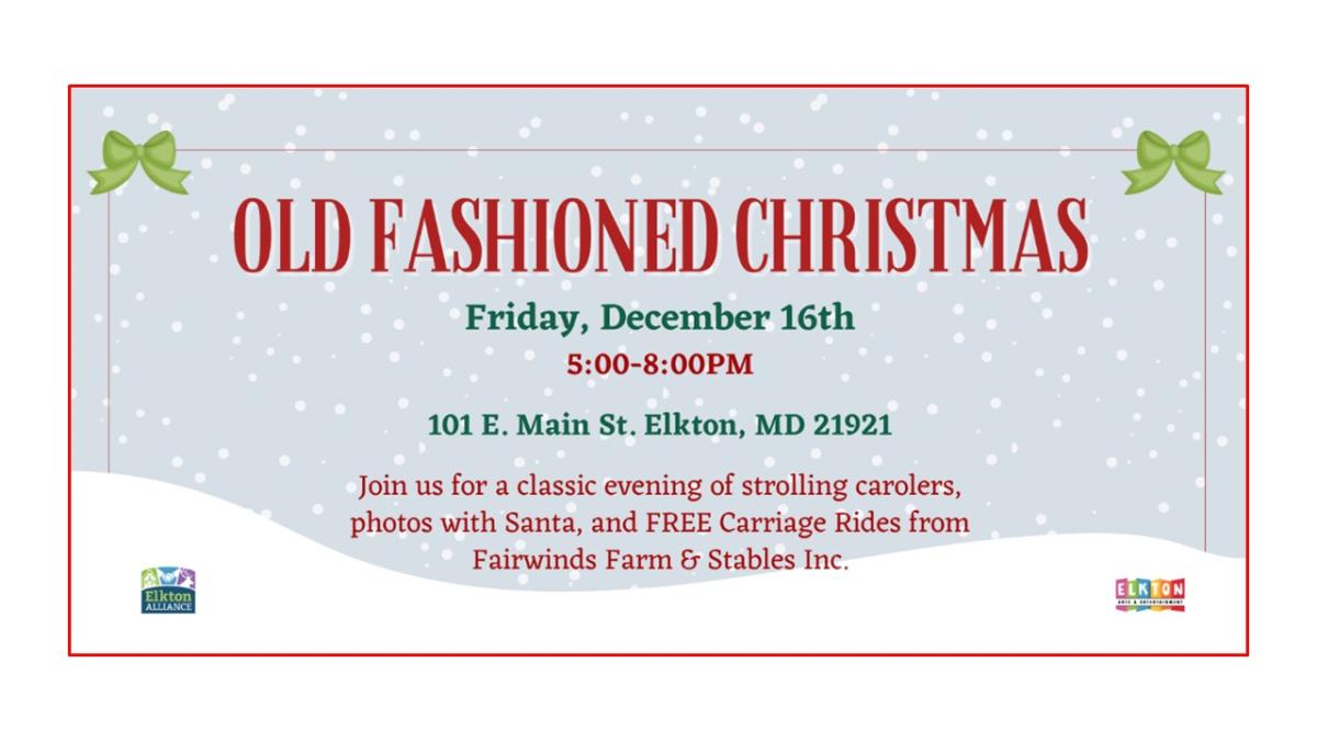 old fashioned Christmas event